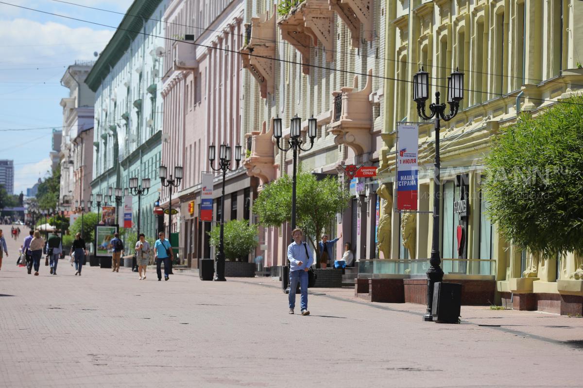 Нижегородцев ждёт пасмурная, но жаркая рабочая неделя