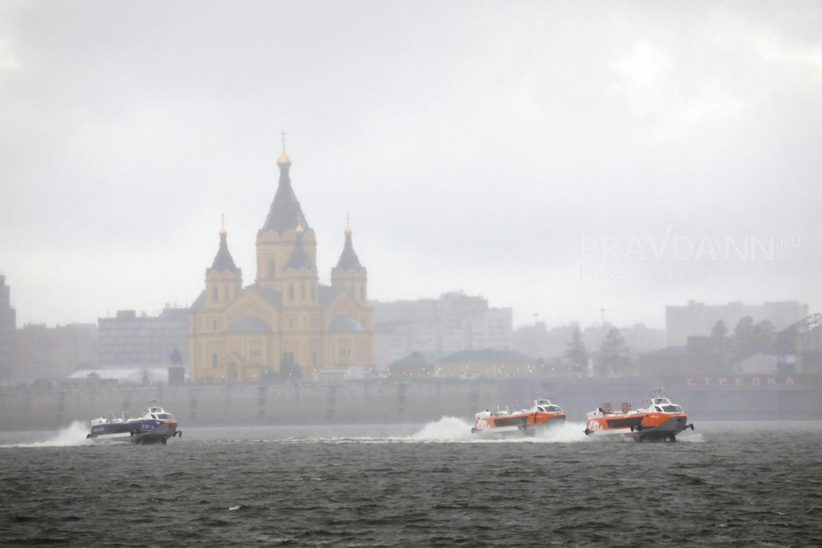 Пассажирские суда на подводных крыльях «Валдай» стали визитной карточкой Нижнего Новгорода