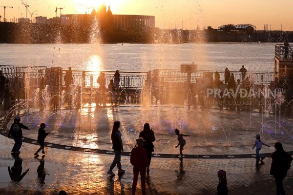 Сезон фонтанов в Нижнем Новгороде начнется 1 мая