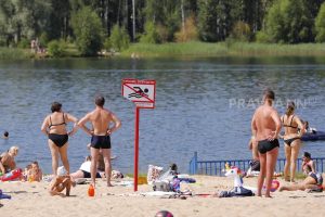 Четырех человек спасли матросы на пляжах Нижнего Новгорода