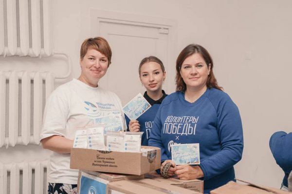 Четыре тонны гуманитарной помощи отправят Волонтеры Победы в госпиталь Луганской Народной Республики