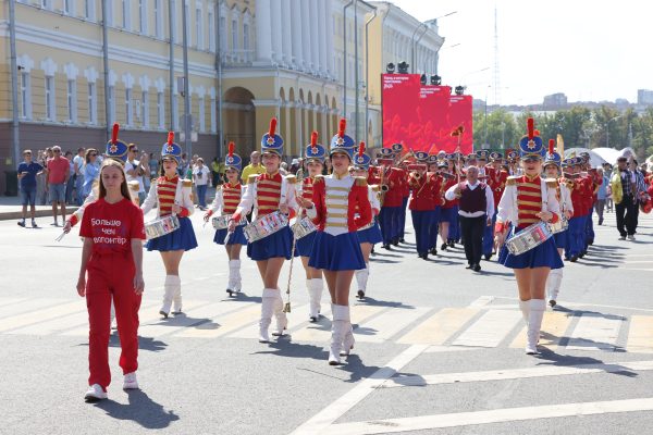 «Парад духовых оркестров» прошел в Нижнем Новгороде: смотрим, как это было