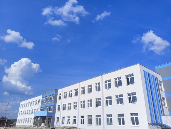 Степень готовности школы в поселке Виля превышает 90%