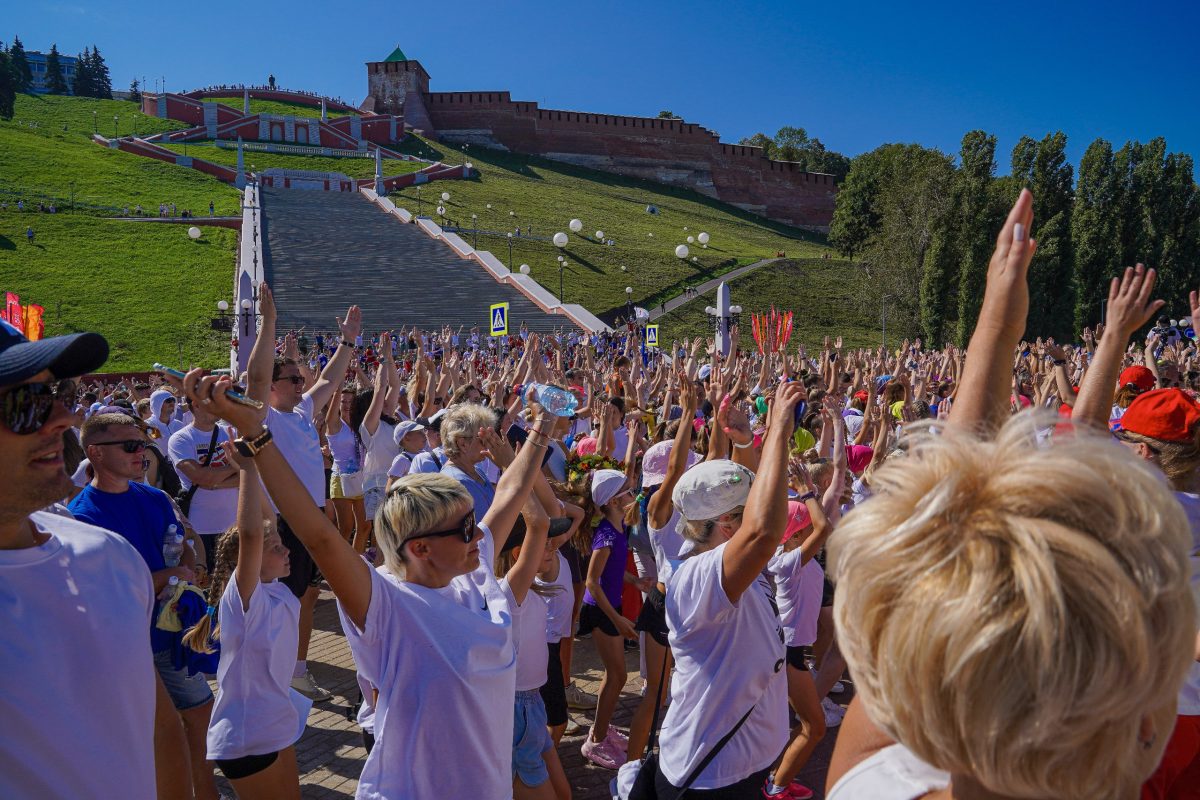 Три рекорда России установили нижегородцы на Дне физкультурника