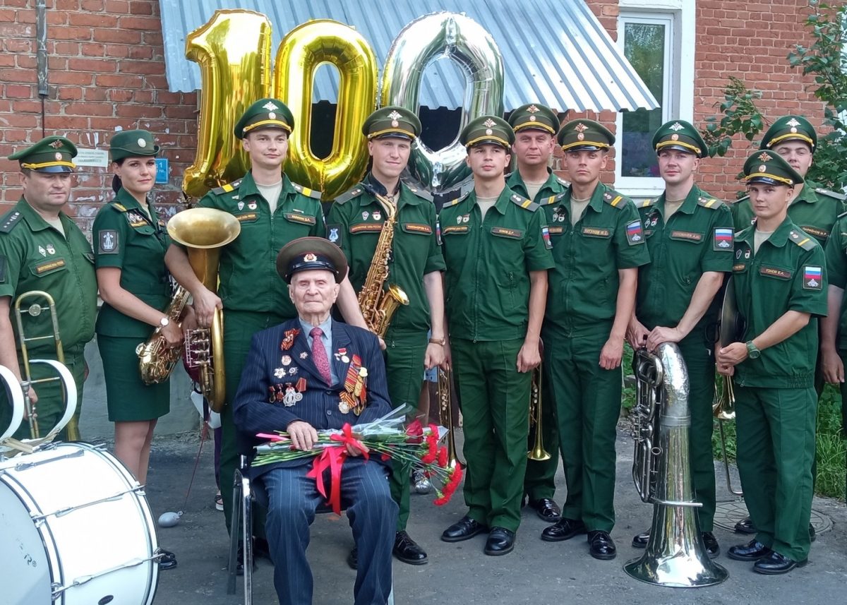 100-летие отметил ветеран Великой Отечественной войны Геннадий Моргунов из Кулебак