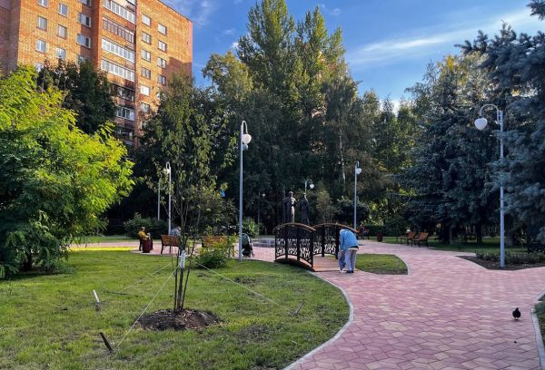 Три общественных пространства благоустроили в Приокском районе Нижнего Новгорода