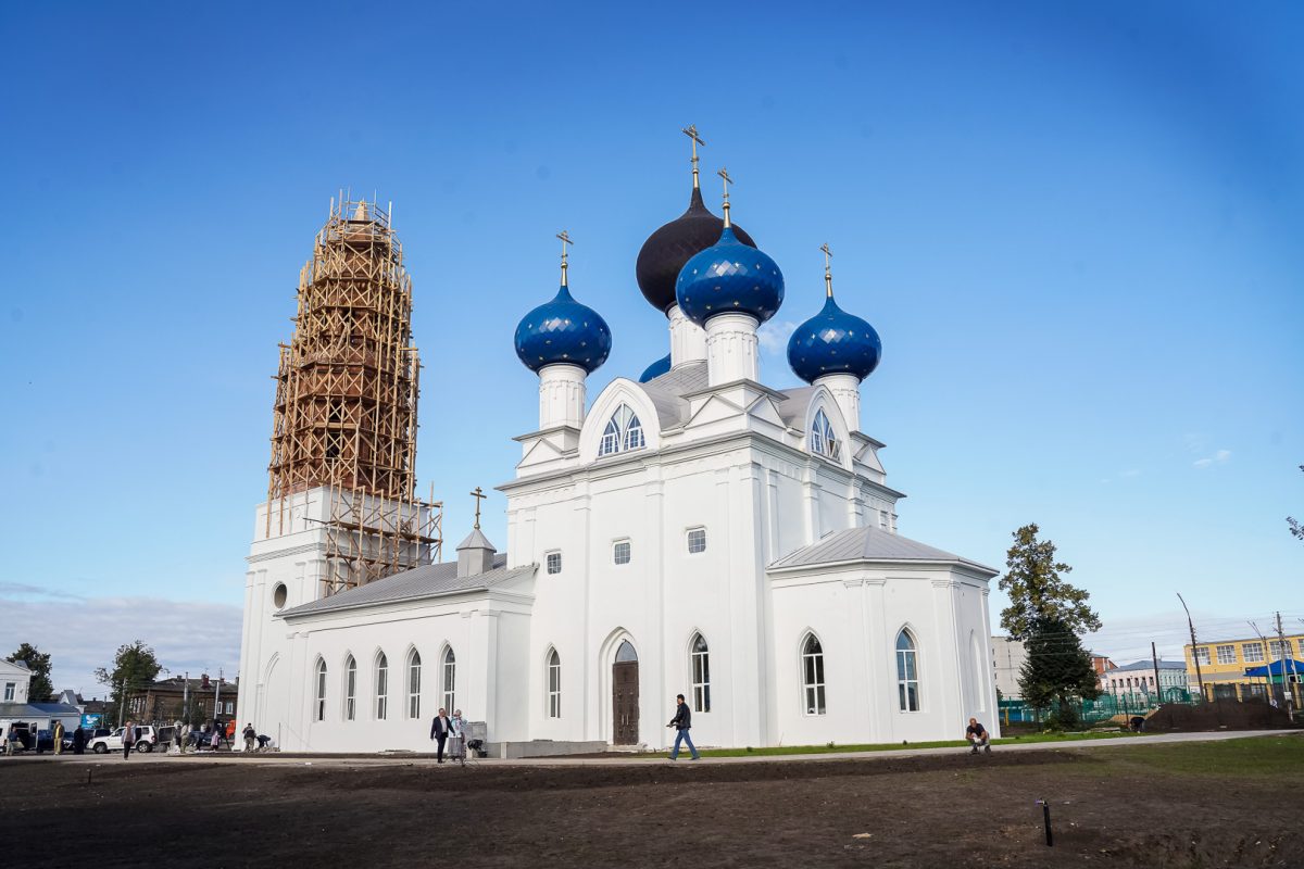 Храм в честь Успения Пресвятой Богородицы освятили в Богородске