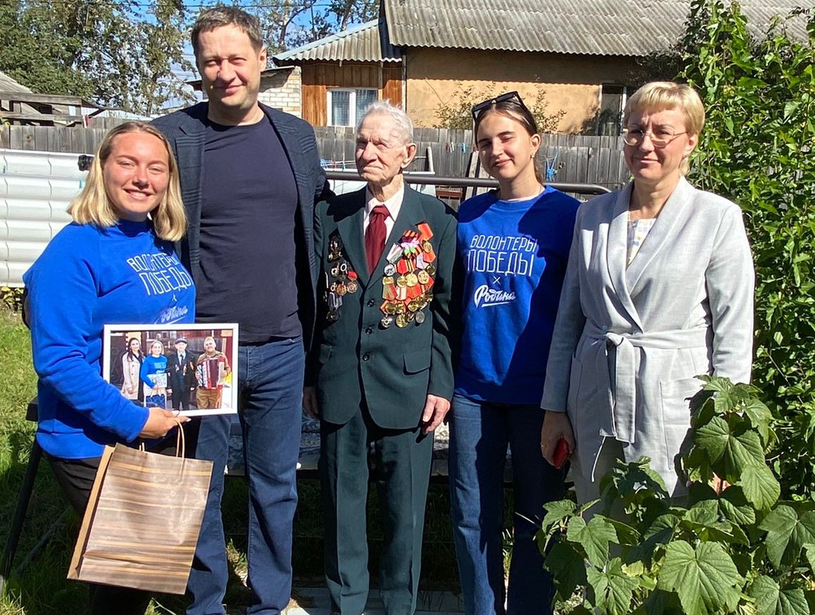 Участнику ВОВ из Нижнего Новгорода Аркадию Кричевскому исполнилось 99 лет