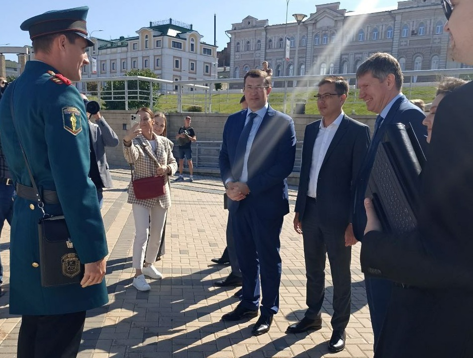 Министр экономического развития России Максим Решетников посетил Нижний Новгород с рабочим визитом