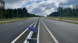 На строительстве 4 этапа М‑12 «Восток» уложено почти 940 тысяч тонн асфальтобетона