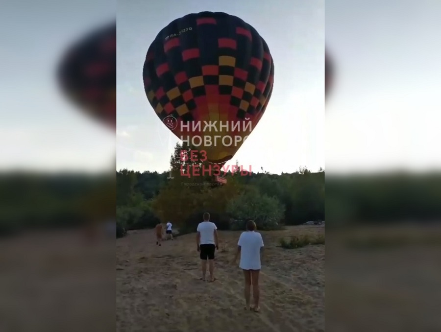 Две аварии во время полетов на воздушных шарах произошли в Нижнем Новгороде