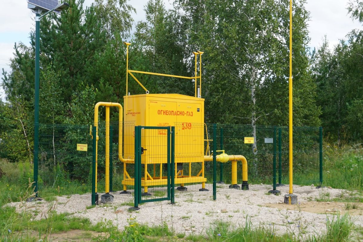 В Лыскове введен в эксплуатацию распределительный газопровод