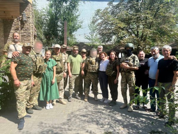 «Нижегородское ополчение-2022» во главе с Олегом Лавричевым доставила партию гуманитарки на Донбасс