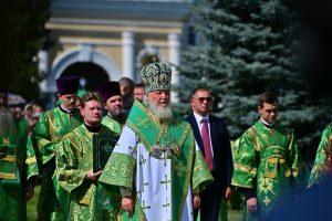 Святейший Патриарх Московский и всея Руси Кирилл посетил Свято-Троицкий Серафимо-Дивеевский женский монастырь