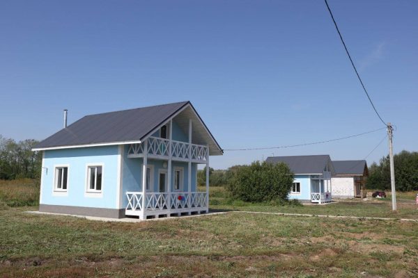 8 домов построили в рамках программы комплексного развития сельских территорий в Большом Болдине