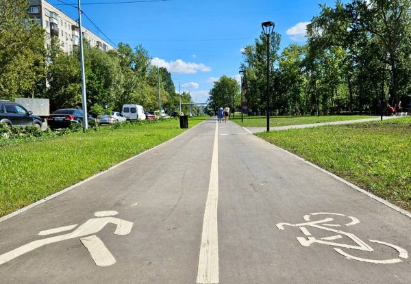 Сеть велодорожек начали обустраивать в Нижнем Новгороде с улицы Дружаева