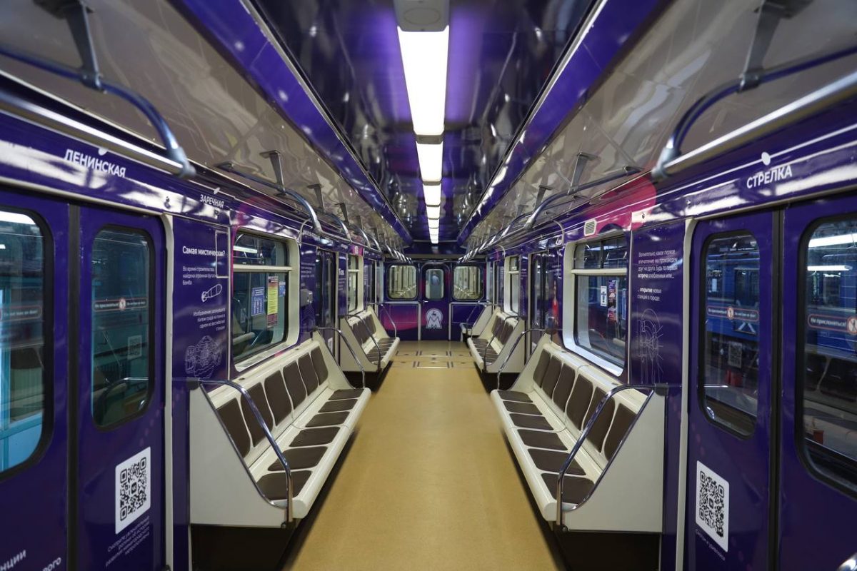 «Вагон историй» о развитии нижегородской подземки запустили в метро в Нижнем Новгороде
