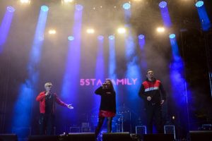 Группа «5sta Family» поздравила парк «Швейцария» со 120-летием