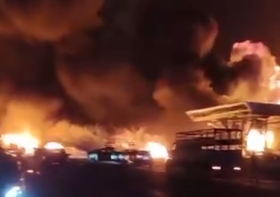 27 человек погибли и 102 пострадали из-за взрыва на АЗС в Махачкале