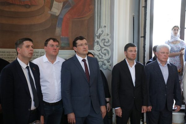 Глеб Никитин принял участие в церемонии освящения Спасо-Преображенского собора в Арзамасе