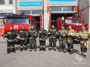 Жительница Дзержинска поблагодарила спасателей за быстро потушенный пожар