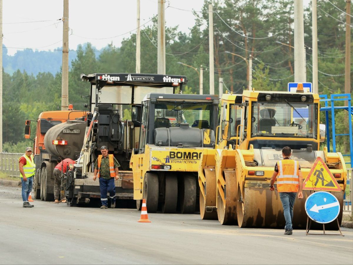 В Дзержинске завершился ремонт Новомосковской улицы по нацпроекту «Безопасные качественные дороги»