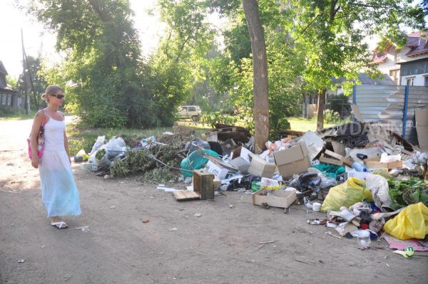 Жители севера Нижегородской области жалуются на мусорные завалы