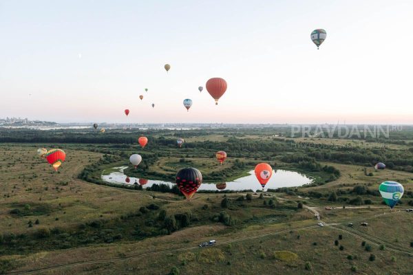 10 воздушных шаров поднимутся в небо над Арзамасом 25 августа
