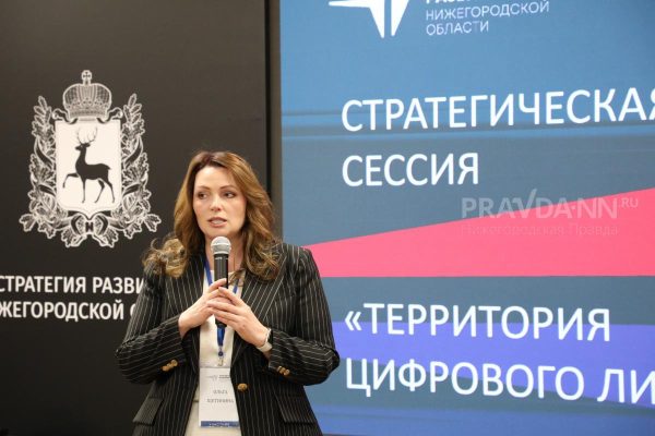 Ольга Щетинина в прямом эфире ответит на вопросы о работе по актуализации стратегии развития Нижегородской области