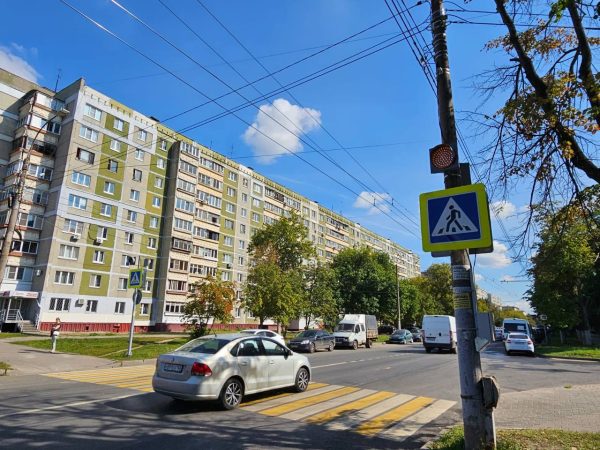 Новые светофоры с желтым миганием установили около 15 школ в Нижнем Новгороде к 1 сентября