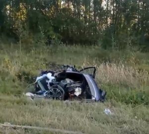 Водитель иномарки погиб из-за отлетевшего прицепа фуры в Воротынском районе