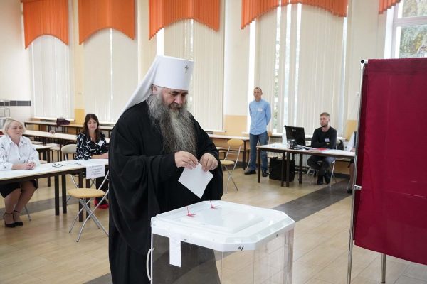 Митрополит Нижегородский и Арзамасский Георгий принял участие в едином дне голосования
