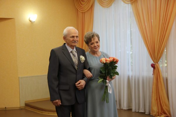 Пара Долговых из Канавинского района отметила «золотую свадьбу»