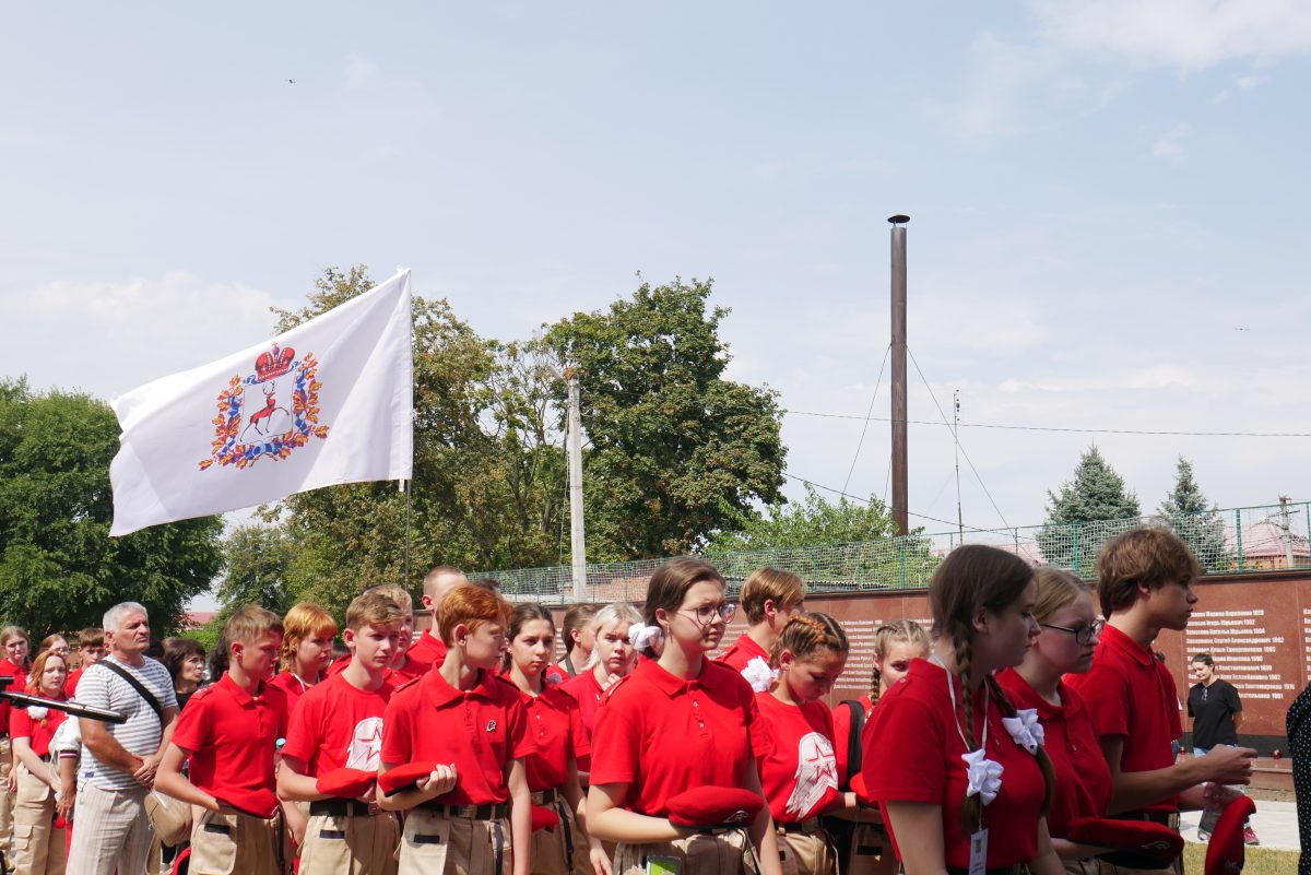 Нижегородские школьники приняли участие в «Вахте памяти» в Беслане
