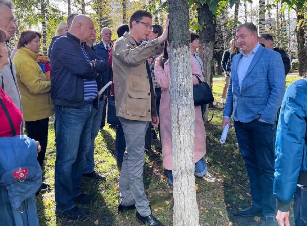 Жители Щербинок отстояли деревья у своих домов
