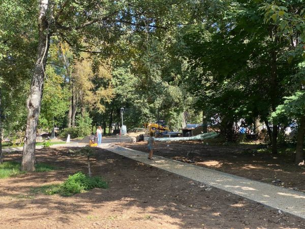 Завершение благоустройства парка Кулибина перенесли на октябрь