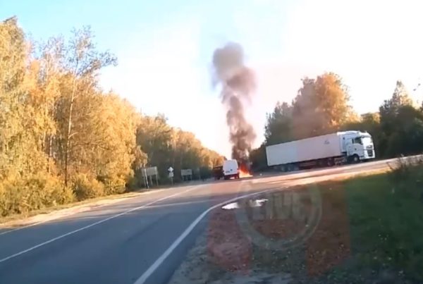 Опубликовано видео смертельного ДТП с участием фуры в Ардатовском районе