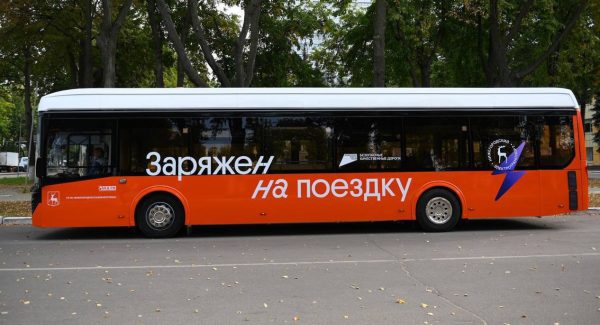 Первый электробус отправился на обкатку в нагорной части Нижнего Новгорода