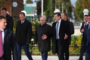 Глеб Никитин представил Владимиру Путину благоустроенные территории Арзамаса