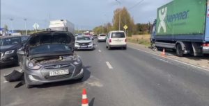 Водитель фуры устроил ДТП в Балахнинском округе