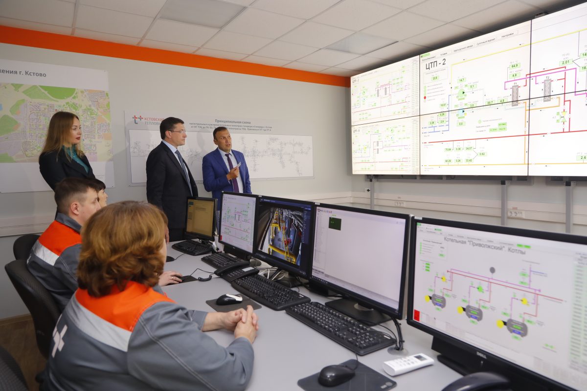 Глеб Никитин оценил реализацию проекта по модернизации систем теплоснабжения Кстовского муниципального округа