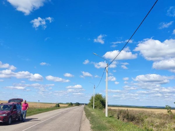 Около 140 новых уличных светильников установили в Большеболдинском округе Нижегородской области