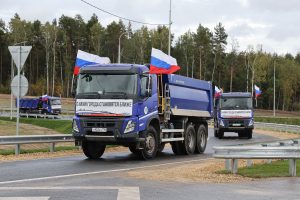 Владимир Путин запустил движение по участку трассы М‑12 от Москвы до Арзамаса