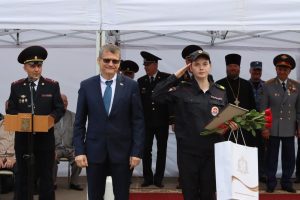Петр Банников поздравил сотрудников ППС со 100-летием со дня образования службы