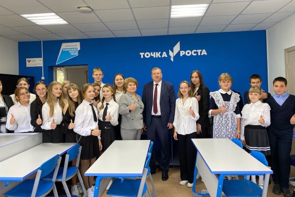 В Сар-Майданской школе состоялось открытие Центра «Точка роста»