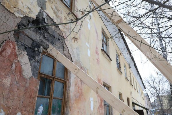 Режим ЧС сняли на трех улицах в центре Нижнего Новгорода из-за аварийных домов