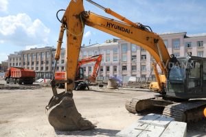 Объездную дорогу возле площади Свободы откроют не раньше 15 декабря