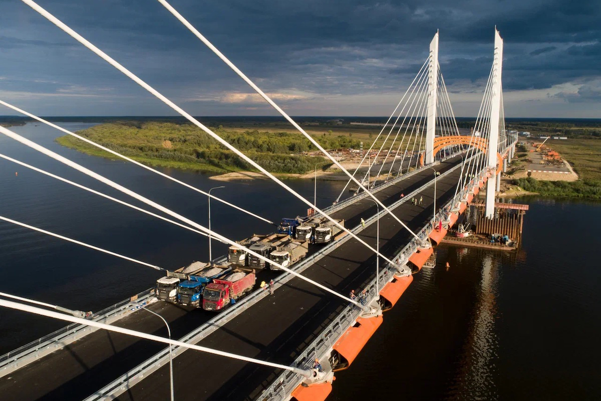 Мост стал экспериментальной площадкой для апробации технологий
