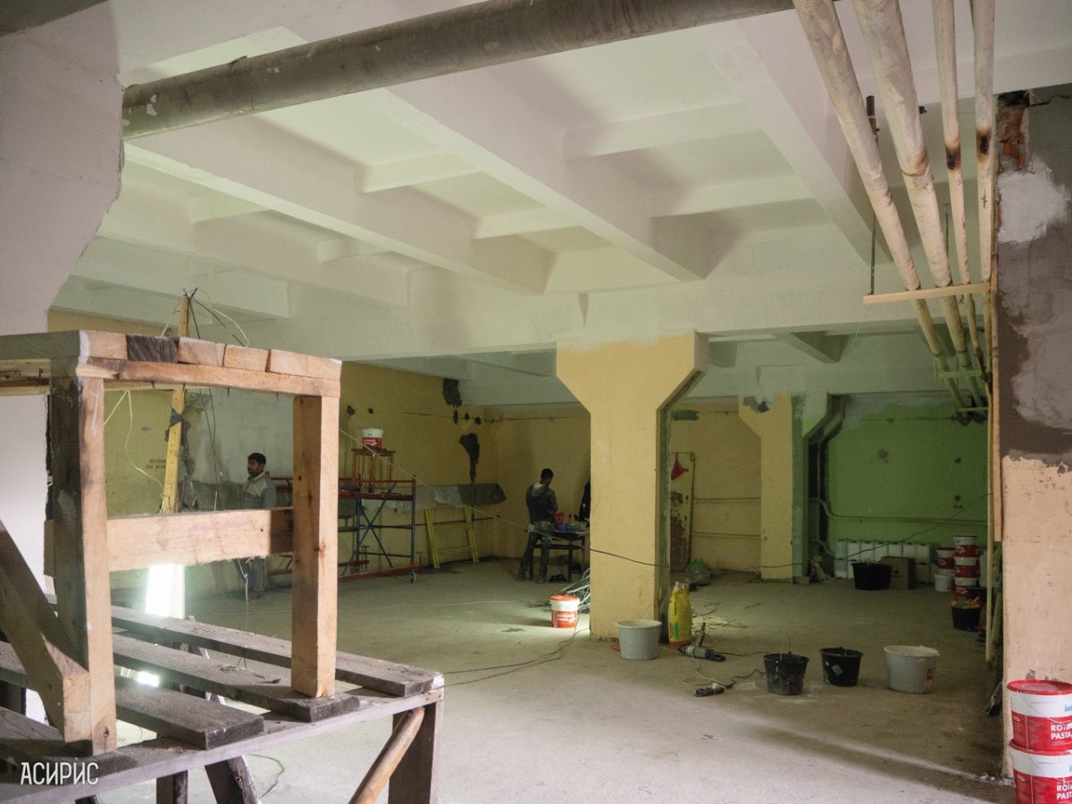 Ремонт мастерских «Школы реставрации» начался в здании «Нижполиграфа»