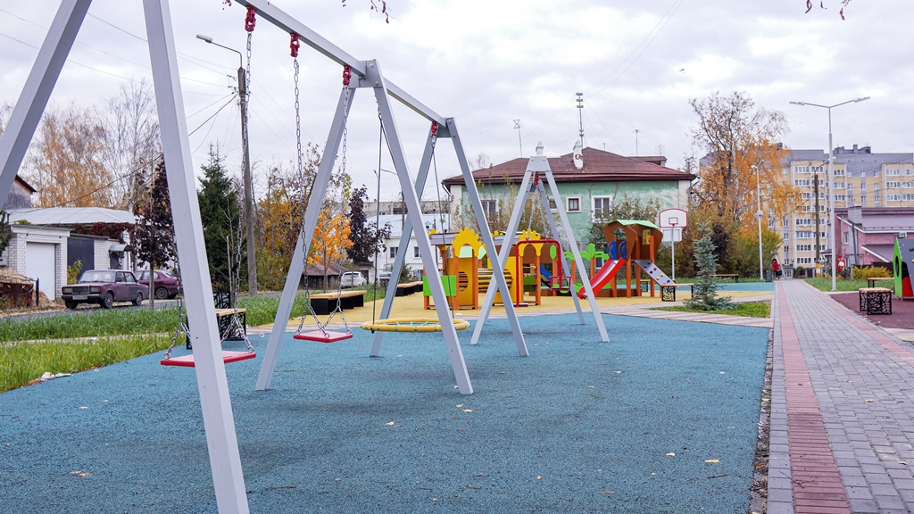 В Выксе по нацпроекту «Жилье и городская среда» открыли новое пространство для игр и спорта